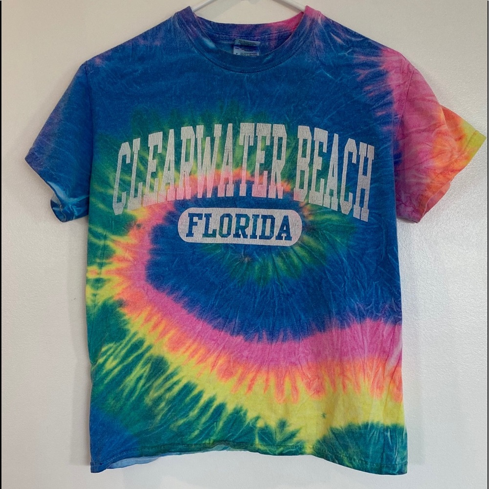 Clearwater beach tie-dye